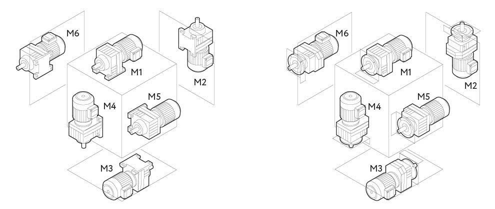 Монтажные исполнения